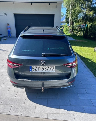Skoda Superb cena 86100 przebieg: 131000, rok produkcji 2017 z Leśna małe 92
